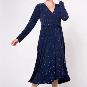 Susan Graver Women's Dress Sz XL Occasions Reg Embellished Blue.